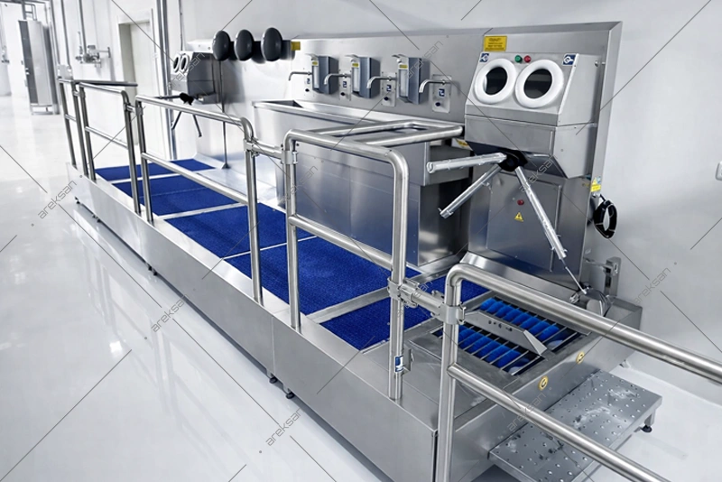 High-Capacity Personnel Hygiene System