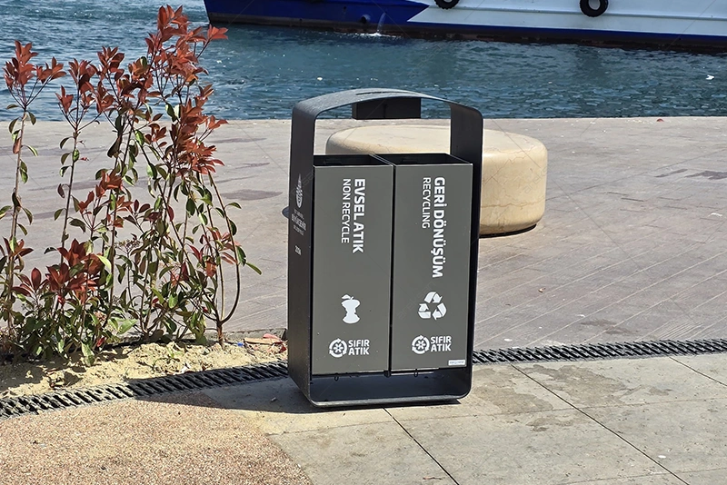 Outdoor Waste Bins