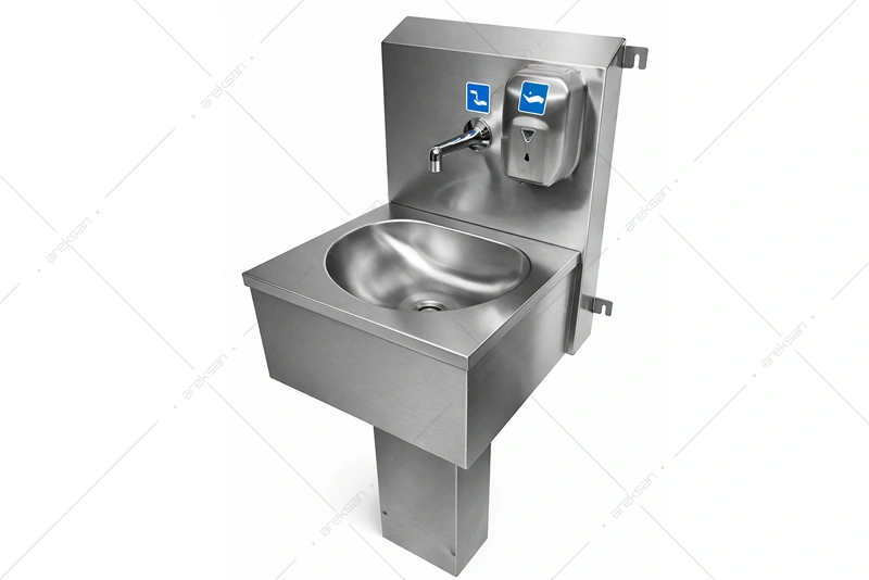 Single-Station Sensor-Activated Handwashing Sink