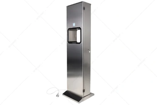 Stainless Steel Sensor-Activated Disinfectant Stand