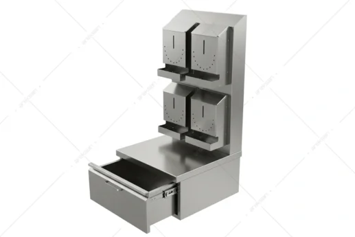 PPE Dispenser Station – 304 Stainless Steel