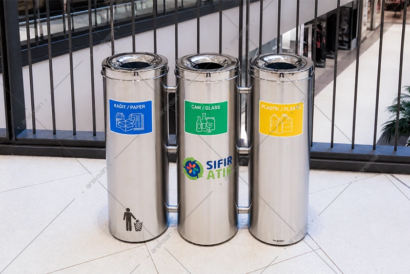 Areksan SRB-113 modular cylindrical recycling configurations