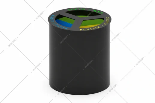 SRB-222 compact in-room recycling bin