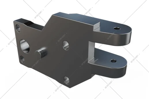 Armored Vehicle Chassis Connection Component