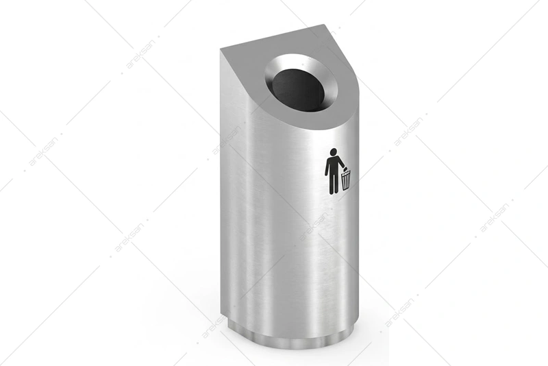 Wall Mounted Stainless Steel Waste Bin