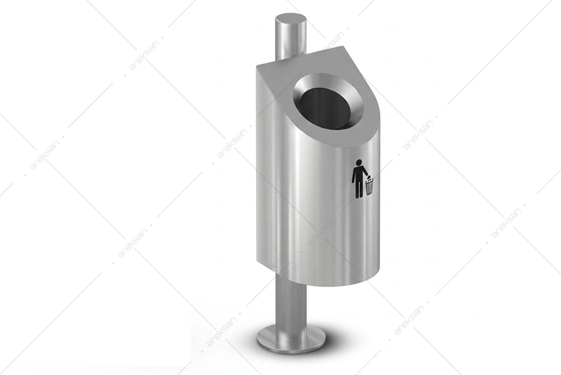 Wall Mounted Stainless Steel Waste Bin