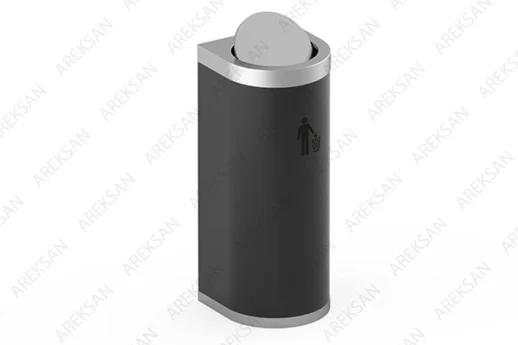 Rotating Lid Industrial Waste Bin