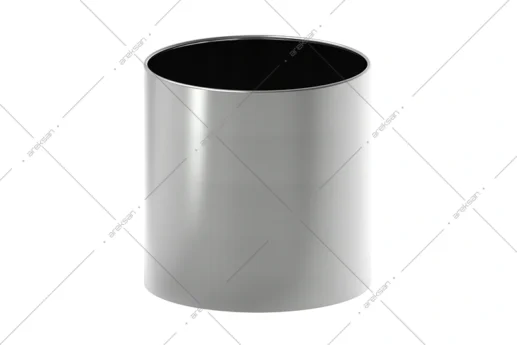 SPT-101 Lotus stainless steel cylindrical planter