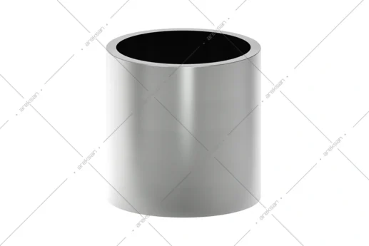 Areksan Jasmine stainless steel cylindrical planter