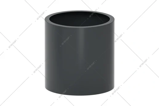 Areksan Jasmine stainless steel cylindrical planter